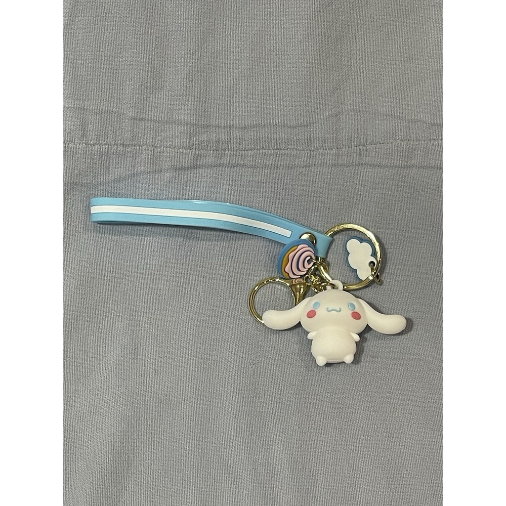 NEW Sanrio Hello Kitty Cinnamonroll Action Figure Keychain Bag Charm Key Ring